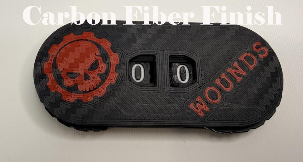 Dual Damage, Wound Counters (0–99 Range) -Tabletop Tracker - Wargaming Token