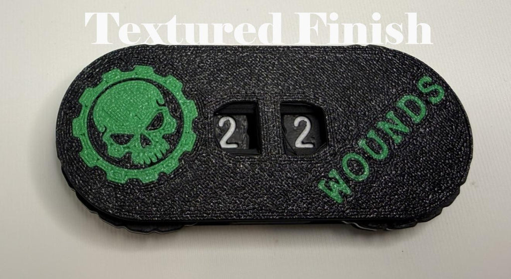 Dual Damage, Wound Counters (0–99 Range) -Tabletop Tracker - Wargaming Token