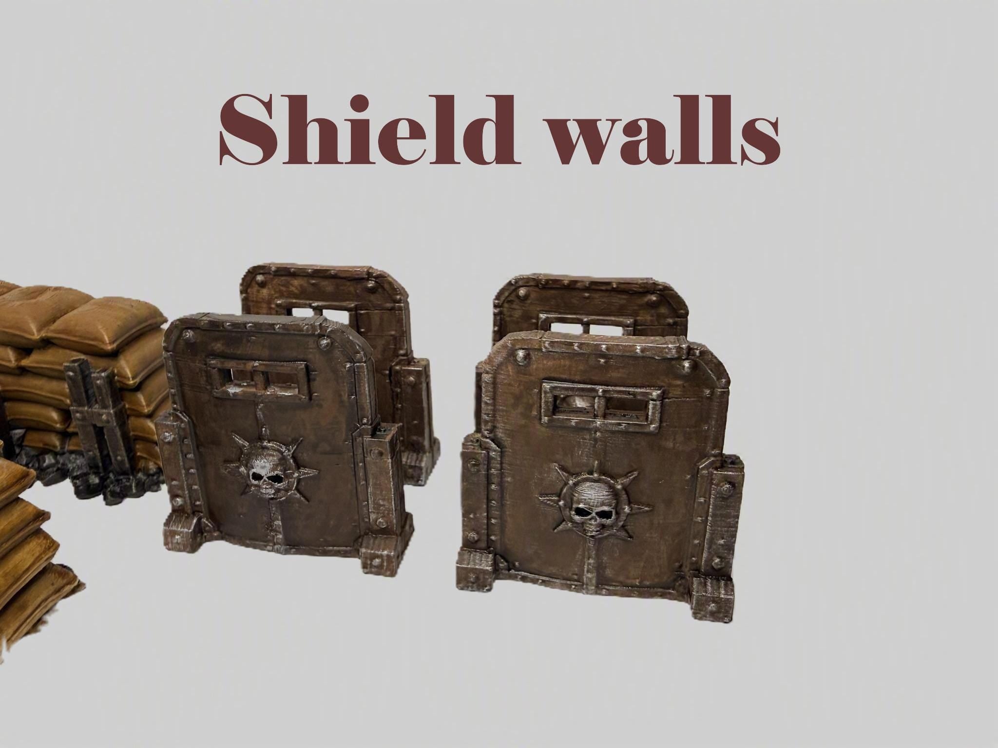 3D Printed Terrain: Defense Kit, Supply Kit