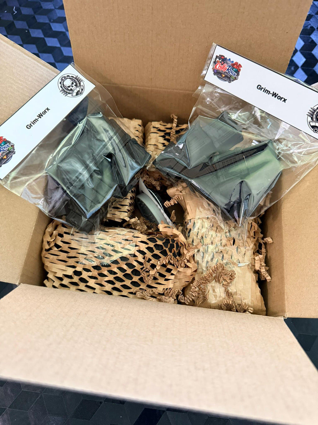 3D Printed Terrain: Defense Kit, Supply Kit