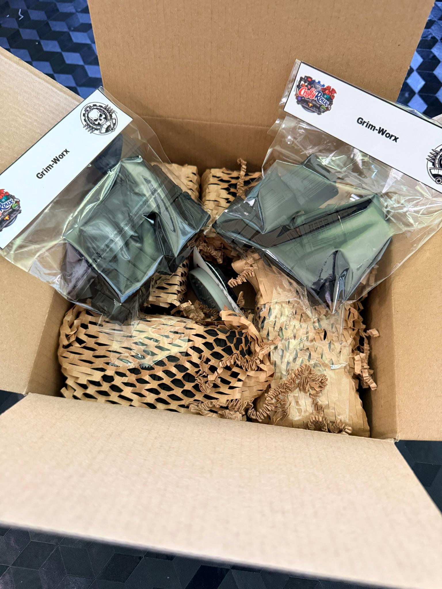 3D Printed Terrain: Defense Kit, Supply Kit