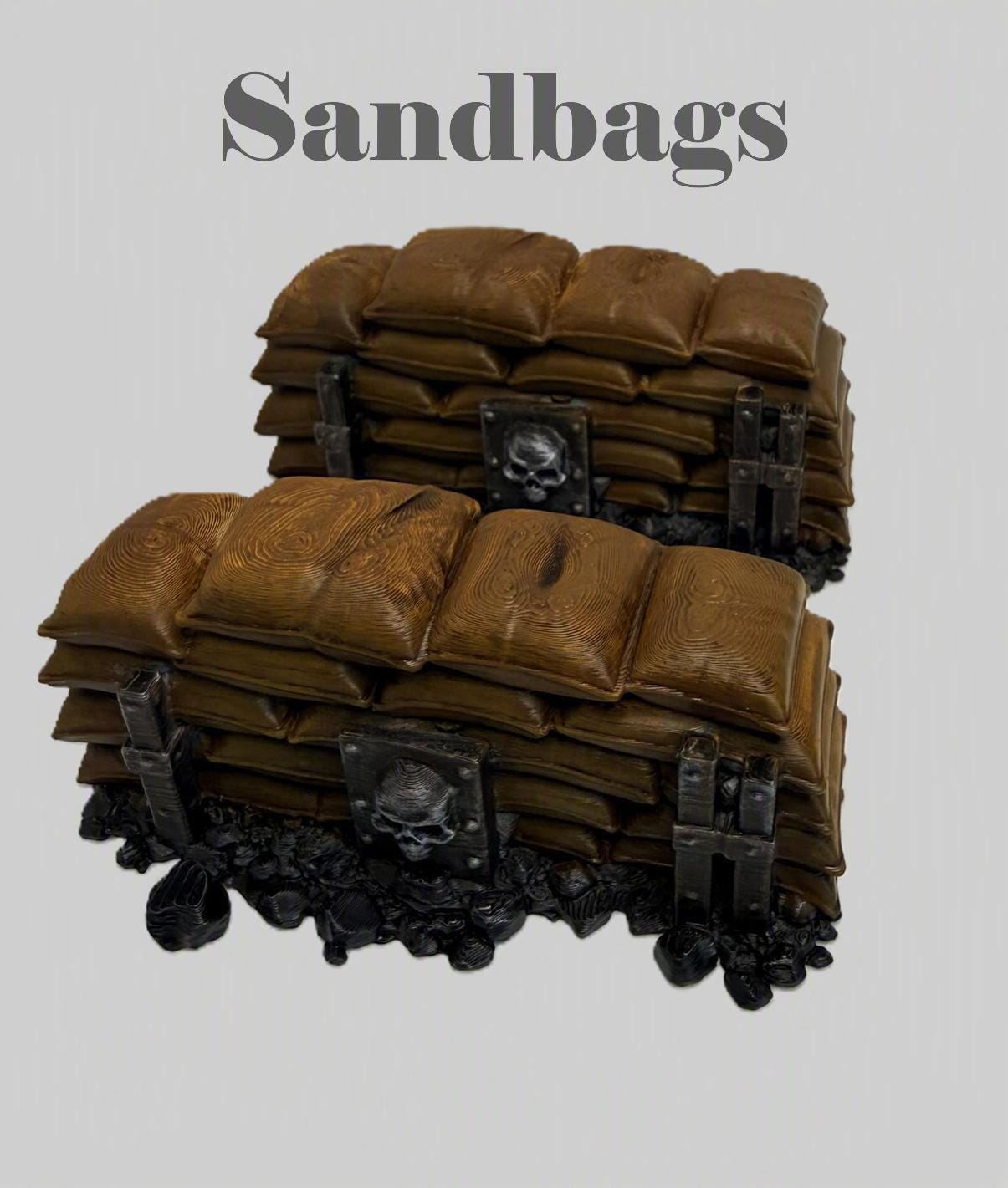 3D Printed Terrain: Defense Kit, Supply Kit
