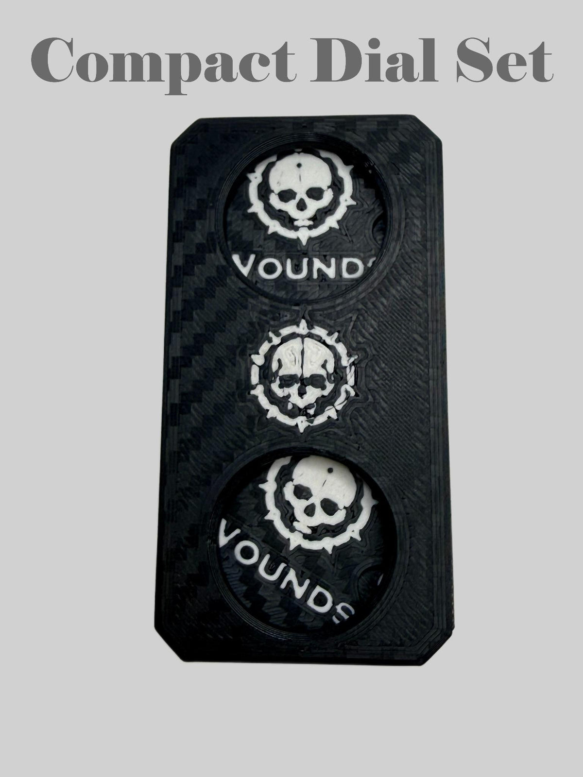 Wound Counter Set Tabletop Damage, Wound Trackers with storage