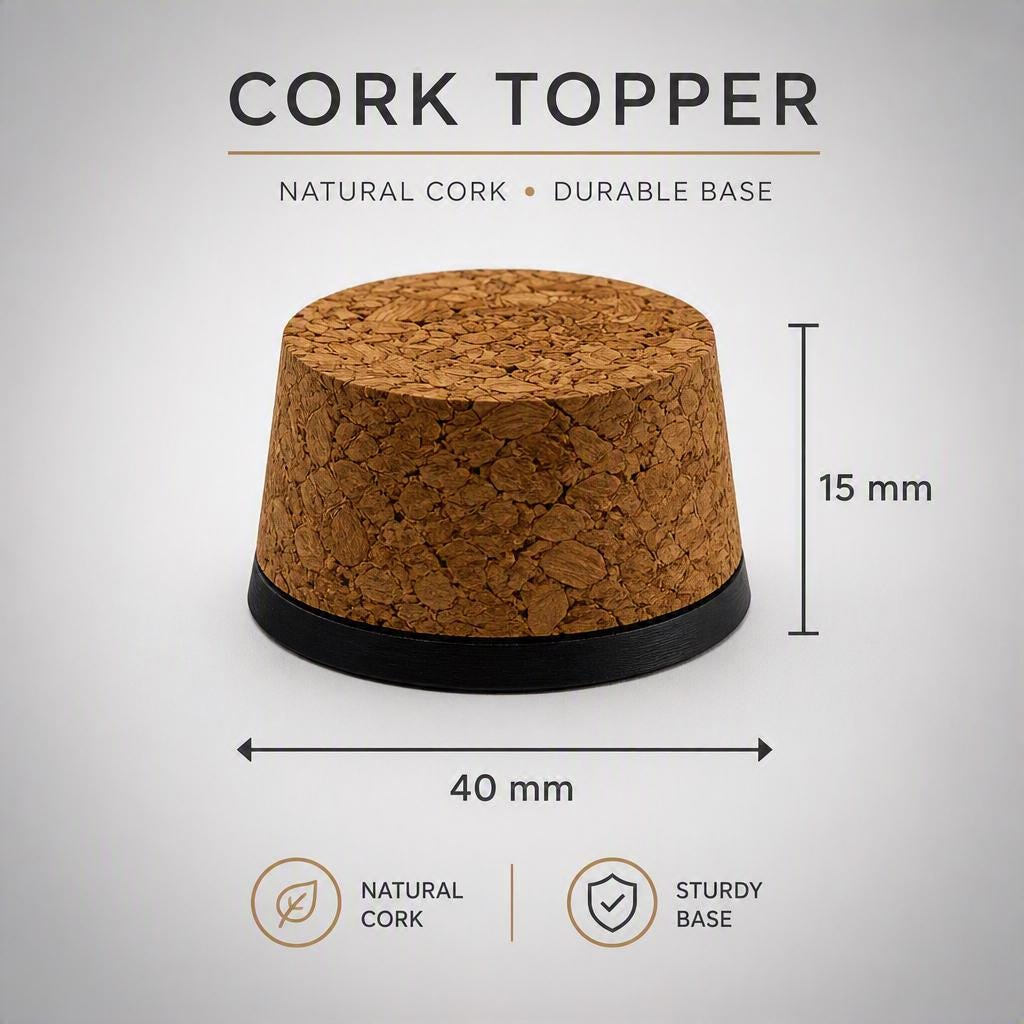 Cork-Topped Painting Base