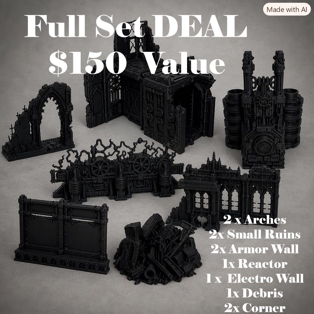 Grimdark Scatter Terrain, 11th Edition, Wargaming Terrain