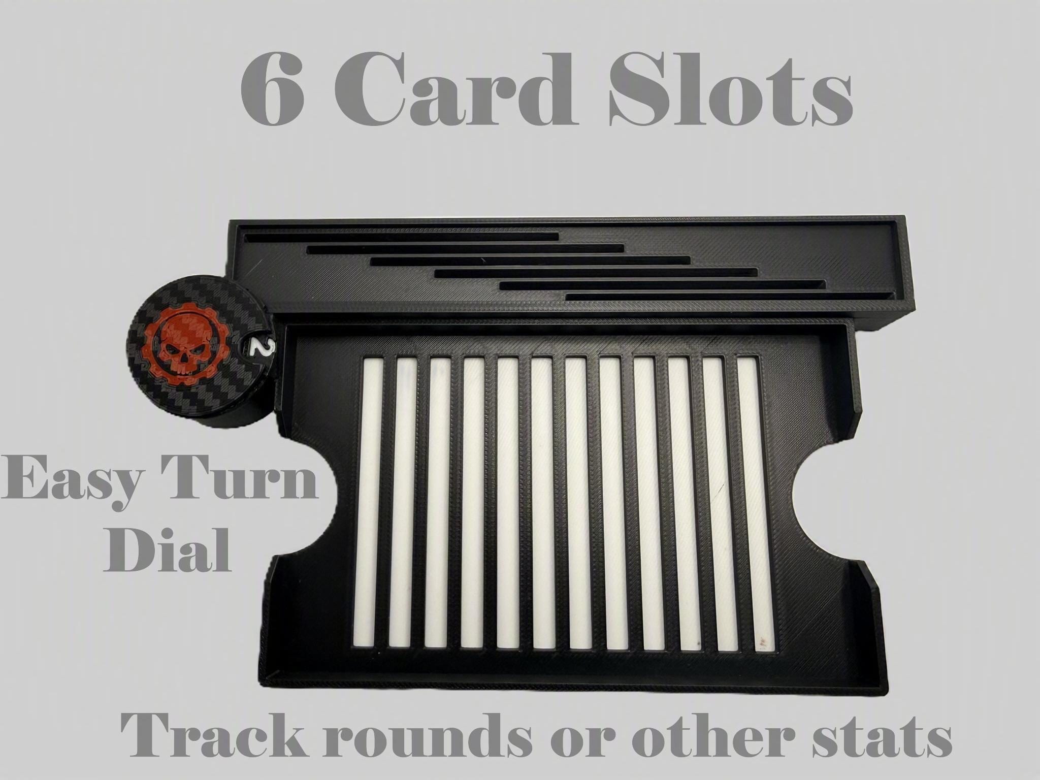 Mission Deck Card Tray, Tabletop gaming accessory , Wargaming Enhancing.