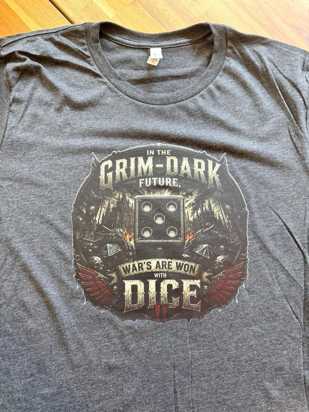 Grim Dark T-Shirt, Tabletop Gear, Merchandise