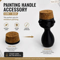 Cork-Topped Painting Base